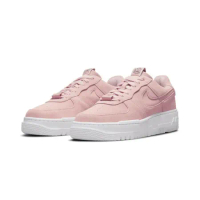 W Nike Air Force 1 Pixel 粉色麂皮 女鞋 DQ5570-600