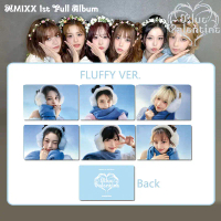 โปสเตอร์ถ่ายรูป NMIXX Blue Valentine 6 ชิ้น (Fe3O4) ชุด Forward Party O’Clock และ Roller Coaster โปส