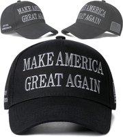 MAGA Hat Donald Trump 45-47 Never Surrender Hat Make America Great Again Embroidered Adjustable Base