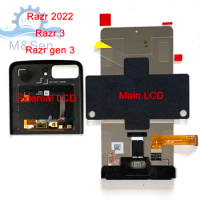 Original 6.7'' For Motorola Razr 2022 LCD Razr 3 XT2251-1 Display Touch Panel Digitizer For Moto Razr 2022 Razr3 LCD gen 3