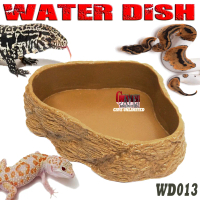 WD013 TEMPAT MAKAN MINUM HEWAN REPTILE WATERDISH GECKO TOKEK BD IGUANA