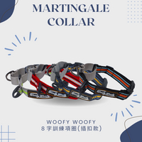 Woofy Woofy 8字訓練項圈 | 插扣款 寵物項圈 狗狗項圈 半P鏈項圈 防爆衝