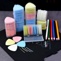 20Pcs Colorful Erasable Tailors Chalk Fabric Sewing Marker Clothing Pattern DIY Sewing Tool Needlewo