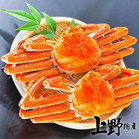 上野物產 12隻 北海道 松葉蟹(235-265g±10%/隻 螃蟹/蟹腳/海鮮/中管/蟹腿肉)