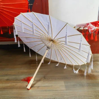 Wedding Red Oiled Paper Umbrella Hanfu Umbrella Woman Chinese Style Wedding Silk Umbrella Decoration Parasol Paraguas Sombrilla