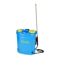 เครื่องพ่นยาแบตเตอรี่ รุ่น HY-20L แรงดัน 6.2 บาร์ ความจุ 20 ลิตร สีฟ้า - เหลือง