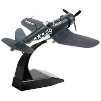 1/72 F-4U Corsair USA Fighter Model World War II Vintage Warplane Metal Diecast Aircraft Military Di