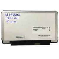 11.6\ inch B116XW03 V.1 V.0 fit LTN116AT04 N116BGE L41 Laptop Led Lcd Screen Panel HD 1366*768 40pin