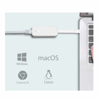 TP-Link USB C 到以太網適配器 UE300C 兼容MacBook Pro 2017-2020, MacBook Air, Surface, Dell XPS [2美國直購]