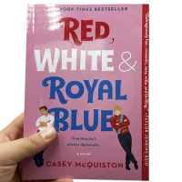 Red White &amp; Royal Blue：A Novel The Power of Habitenglish Books