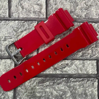 BAND CUSTOM DW6900 MERAH GLOSSY FIT DW5600 GLX6900 COLOUR WATCH PART