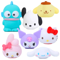 【SANRIO 三麗鷗】立體造型 QQ 小夜燈(酷洛米 美樂蒂 布丁狗 帕洽狗 人魚漢頓 大耳狗 KITTY)