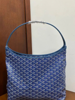 GOYARD Boh è me Hobo Y-shaped old flower fullprint pressure resistant leather handle canvaspatchwork
