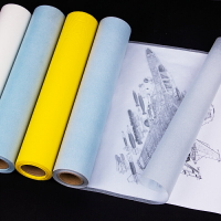 柏倫斯拷貝紙a3 a3草圖紙透明紙畫畫臨摹紙建筑設計美術繪畫草圖紙卷