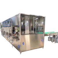 For Big Barrel Water Filling Machinery Pure Water Equipment Automatic Big Water Production Line 5 Gallon Barrel Filling