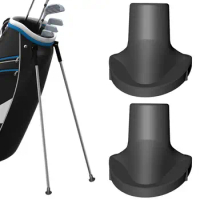 Universal 2pcs Golf Bag Feet Replacement Golf Bag Stand Rubber Feet Replace for Golf Bag Stand Necessary Golf Bag Accessories
