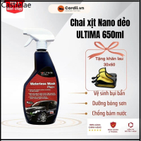 Chai Xịt Nano Dẻo Ultima Dưỡng Bóng Sơn Xe Ô Tô, Vệ Sinh Bụi Bẩn Ô Tô, Chống Bám Nước, Không Cần Rửa