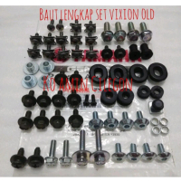 Baut lengkap full set body vixion lama vixion old