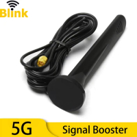 5G High Gain Magnetic Antenna 15dbi WiFi Router Amplifier Outdoor Waterproof Antenna Mobile Phone Cellular Netwrok Signal Booste