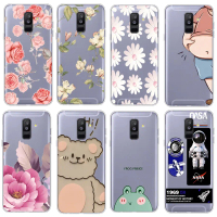 Vỏ silicon cho samsung galaxy a6 plus 2018, vỏ tpu, vỏ ốp điện thoại