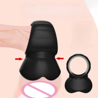 Dick Ring Delayed Ejaculation Erection Enhancement Trainer Penis Restraint Locking Sperm Ring Men'S Masturbator Adult Cock Ring