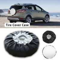 Universal 13-19inch Car SUV Tire Cover Case Spare Tire Wheel Bag Tyre Spare Storage Tote Polyester Oxford Cloth
