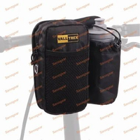 Tas Sepeda Eibag Handlebar Hitam dengan Kantong Botol Minum dan Saku Jaring