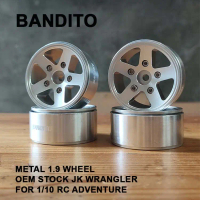 Bandito Velg Beadlock Alloy V21 1.9 JK Wrangler OEM Stock SCX10 4PCS