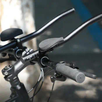 Aero Handlebars For Road Bike Black Bicycle TT Rest Bar Racing TT Handlebar For Enhanced Cycling Posture And Speed Bike