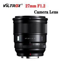 Viltrox 27mm/75mm F1.2 Pro Lens Large Aperture Auto Focus Camera Lens For Fuji X X-T4 X-T5 X-T20 X-T30 X-H2S X-Pro3 Mount Camera