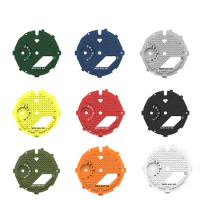 Waffle Dial FOR Casio Watch GA2100 watch accessories Personality modification black orange green red blue yellow gray white