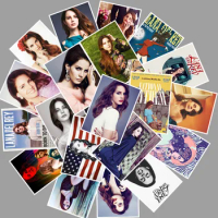 10/25/50Pcs Singer Lana Del Rey Stickers Decals DIY Phone Suitcase