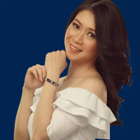 Gelang Kesehatan  Royal Edition Batu Turmalin Germanium Lemak Darah Menormalkan Irama Jantung