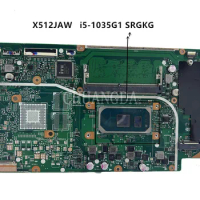 Mainboard For Asus X512JAW i5-1035G1 SRGKG Laptop Motherboard