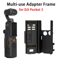 for DJI Pocket 3 Adapter Frame Portable Camera Gimbal Fixing Protector Mount Extension Bracket For DJI OSMO Pocket 3 Accessories