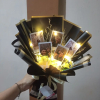 Buket Foto Polaroid LED stok terbatas