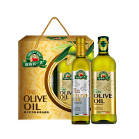 得意的一天 義大利橄欖油禮盒(經典橄欖油1L+頂級橄欖油0.5L)