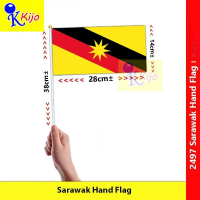 Sarawak Hand Flag Nylon Polyester Sarawak Bumi Kenyalang Flag Welcome Flag #2497 #SarawakFlag #Handf