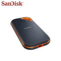 SanDisk E81 Extreme PRO Portable SSD Black Type-A/C Hard Drive 4TB 2TB 1TB SSD USB 3.2 Laptop High Speed 2000MB/s