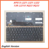 Laptop English Keyboard For Dell XPS13 L221 L321 L322 XPS13R L221X 9Q23 9Q33 Notebook Replacement layout Keyboard