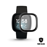 T.G Fitbit Versa 3 / Sense 軟性防爆曲面保護貼-霧面(滿版)