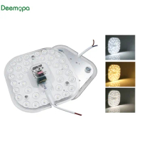 Led Ceiling Lamp 220V Ceiling Lights Module 12W 18W 24W 36W Replace Panel Light Source for Bedroom Kitchen Indoor Home Lighting