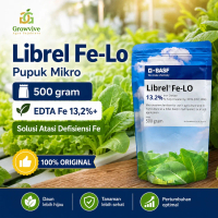Pupuk Mikro Librel Fe-Lo (Fe EDTA) 500 gram Tanaman Pohon
