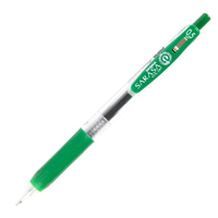 ZEBRA ปากกาหมึกเจล รุ่น Sarasa JJZ15 หมึกสีเขียว ขนาด 0.5 มม.