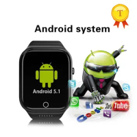 new Android OS MTK6580 Bluetooth 4.0 Smart Watch 3G WIFI gps ROM 16GB big memory Smart phone watch f