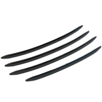 Decoration Door Handle Strip Decorate Stainless Steel External For BMW 5 Series F10 F18 F11 Parts Stripe Black