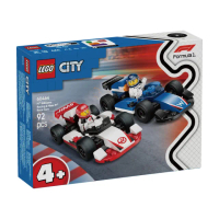 【ToysRUs 玩具反斗城】LEGO 城市系列 City F1 威廉斯車隊和 Haas F1 賽車 60464