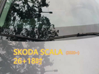 SKODA SCALA (2020~) 26+18吋 雨刷 原廠對應雨刷 汽車雨刷 軟骨雨刷 專車專用