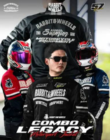 COMBO LEGACY RABBIT AND WHEELS Motorsport Jacket (FREE PROTECTOR) Jaket RNW M NAVY BLUE