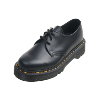 【Dr.Martens】馬汀 1460 BEX 3孔綁帶厚底低筒牛津鞋 黑 真皮馬丁休閒皮鞋 紳士鞋 男女21084001